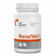 Капсули VetExpert RenalVet РеналВет для підтримки функції нирок у котів і собак, 60 капс