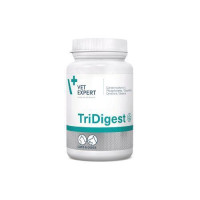 Таблетки VetExpert TriDigest Тридігест для підтримки здоров'я травлення у собак та котів, 40 таб
