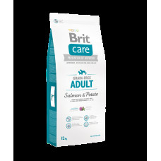 Brit  Care GF Adult Salmon & Potato 12 kg  (д/собак весом до 25 кг)