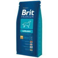 Brit Premium Lamb & Rice с ягенком и рисом для собак всех пород