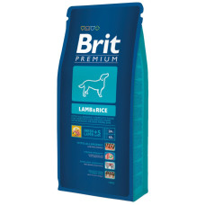 Brit Premium Lamb & Rice с ягенком и рисом для собак всех пород