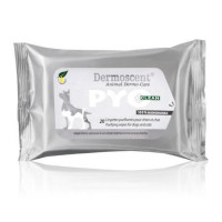 Серветки гігієнічні Dermoscent PYOclean Wipes для собак, 20 шт