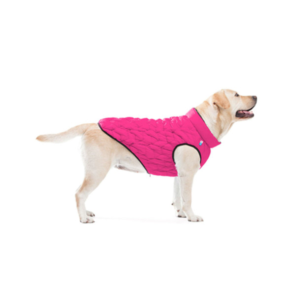 Куртка двухсторонняя AiryVest UNI, размер L55, розовато-чёрная
