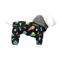 Комбінезон для собак WAUDOG Clothes малюнок "Рік та Морті 2", M35, В 59-62 см, С 37-40 см