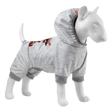 Комбінезон для собак WAUDOG Clothes малюнок "Харлі Квінн", софтшелл, M47, B 64-70 см, С 44-50 см