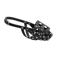 Намордник м'который "CoLLaR" №2 (доберман, овчарка сука, далматин) черный