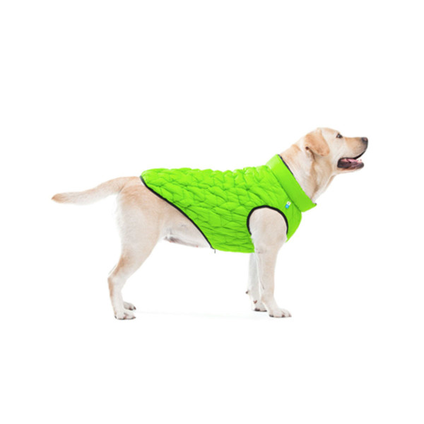 Куртка двухсторонняя AiryVest UNI, размер L55, салатово-черная