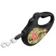 Поводок-рулетка для собак WAUDOG R-leash, рисунок "Милитари", XS, до 12 кг, 3 м, светоотражающая лента