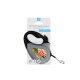 Поводок-рулетка для собак WAUDOG R-leash, рисунок "Милитари", XS, до 12 кг, 3 м, светоотражающая лента