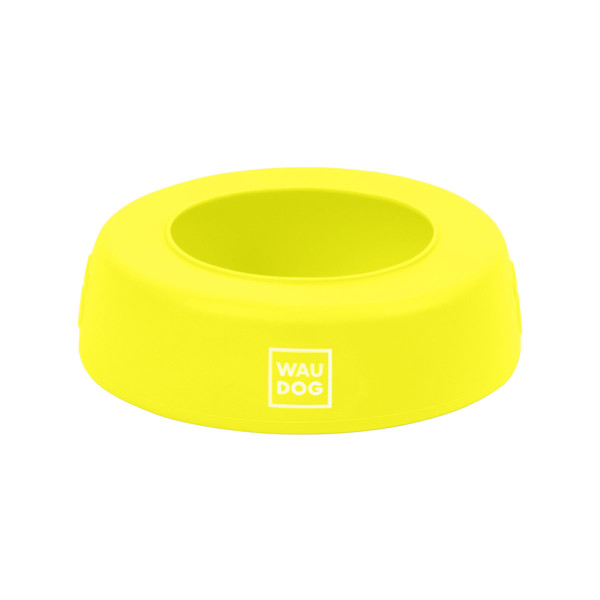 Миска-непроливайка WAUDOG Silicone, 750 мл жовтий