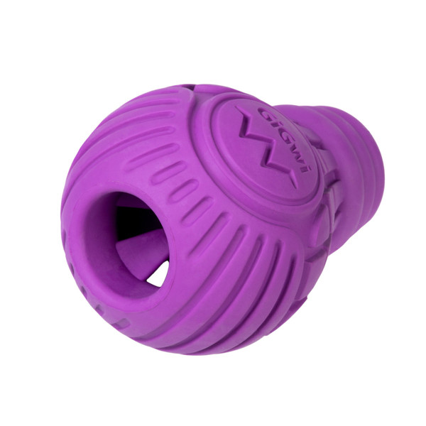 Іграшка для собак Лампочка резинова GiGwi Bulb Rubber, гума, L, фіолетова