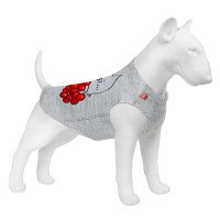 Майка для собак WAUDOG Clothes малюнок "Калина", S40, B 50-56 см, С 29-34 см