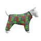 Вітровка для собак WAUDOG Clothes, малюнок "Калина", M35, В 59-62 см, С 37-40 см