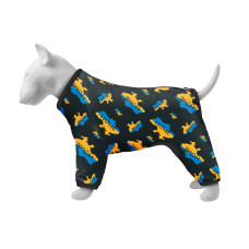 Вітровка для собак WAUDOG Clothes, малюнок "Дім", XS25, В 36-38 см, С 26-28 см
