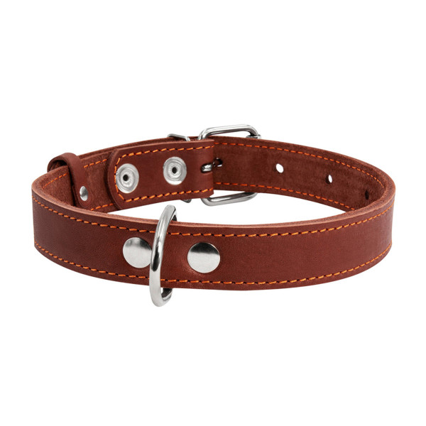 Нашийник "CoLLaR" одинарний (ширина 35мм, довжина 48-63см) коричневий