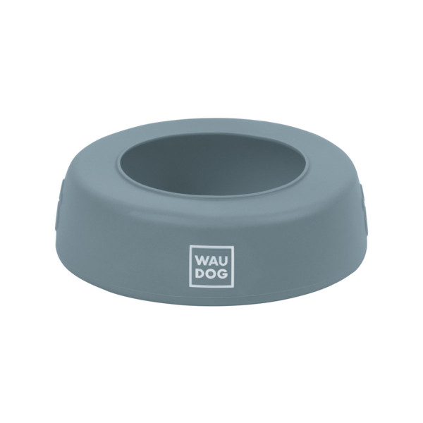 Миска-непроливайка WAUDOG Silicone, 750 мл сірий