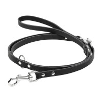 Повідець-перестібка "CoLLaR" (ширина 14мм, довжина 122,142,183см) чорний