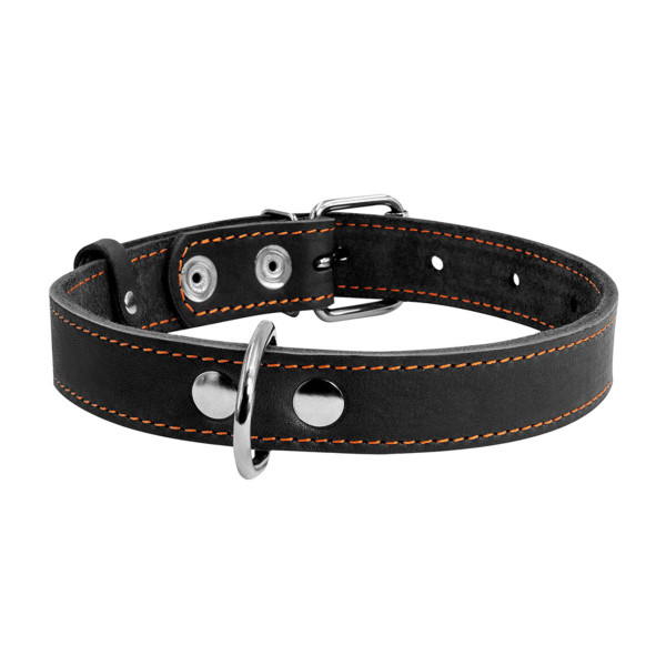 Нашийник "CoLLaR" одинарний (ширина 35мм, довжина 48-63см) чорний