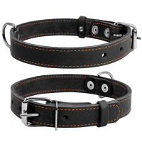 Нашийник "CoLLaR" одинарний (ширина 35мм, довжина 48-63см) чорний