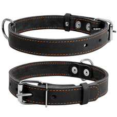 Нашийник "CoLLaR" одинарний (ширина 35мм, довжина 48-63см) чорний