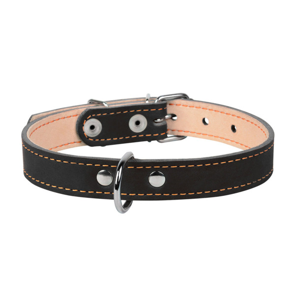 Нашийник "CoLLaR" подвійний (ширина 20мм, довжина 32-40см) чорний