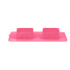 Миска складана WAUDOG Silicone,385х230х50 мм рожевий