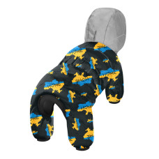 Комбінезон для собак WAUDOG Clothes малюнок "Дім", L55, В 77-79 см, С 47-50 см