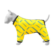 Вітровка для собак WAUDOG Clothes, малюнок "Сміливість", S35, В 47-51 см, С 35-39 см