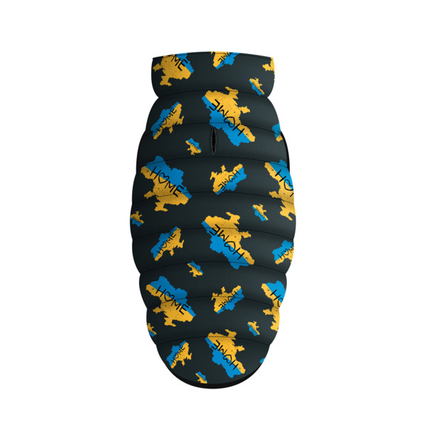Курточка для собак WAUDOG Clothes малюнок "Дім", S40, В 52-55 см, С 36-39 см