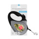 Повідець-рулетка для собак WAUDOG R-leash, малюнок "Мілітарі", L, до 50 кг, 5 м, світловідбиваюча стрічка