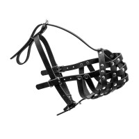 Намордник жесткий "CoLLaR" (боксёр большой) черный