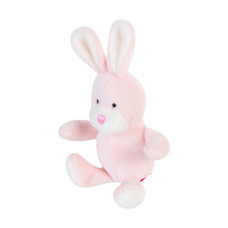 Іграшка для собак Заєць з пищалкою GiGwi Plush, плюш, 11 см