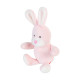Іграшка для собак Заєць з пищалкою GiGwi Plush, плюш, 11 см