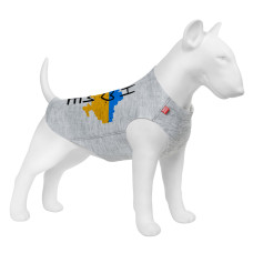 Майка для собак WAUDOG Clothes малюнок "Дім", XS22, B 30-35 см, С 19-24 см