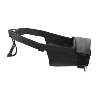 Намордник из нейлона "Dog Extreme" регулируемый с п/к №3 (А:25-34см) (ротвейлер, сенбернар, кане-корсо, ньюфаундленд) черный