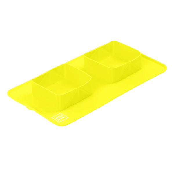 Миска складана WAUDOG Silicone,385х230х50 мм жовтий