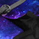 Шлея для собак м'яка WAUDOG Clothes з QR-паспортом, малюнок "NASA21", S2 B 46-50 см, C 43-45 см