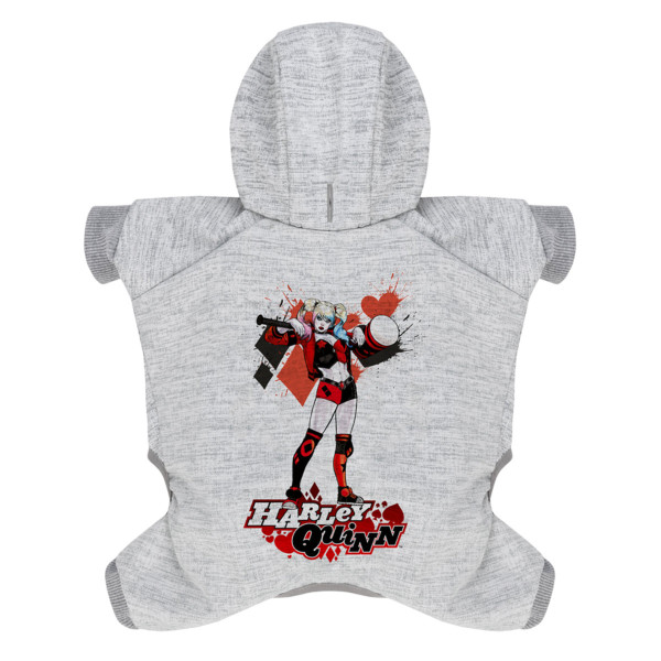 Комбінезон для собак WAUDOG Clothes малюнок "Харлі Квінн", софтшелл, S35, B 48-53 см, С 30-35 см