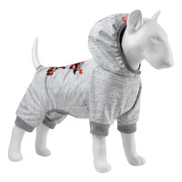Комбинезон для собак WAUDOG Clothes рисунок "Харли Квинн", софтшелл, S35, B 48-53 см, С 30-35 см