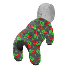 Комбінезон для собак WAUDOG Clothes малюнок "Калина", S35, В 52-55 см, С 31-36 см