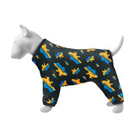 Ветровка для собак WAUDOG Clothes ,рисунок "Дом", S35, В 47-51 см, С 35-39 см