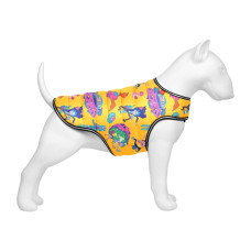 Курточка-накидка для собак WAUDOG Clothes, малюнок "Рік та Морті 3", L, А 41 см, B 58-70 см, С 42-52 см