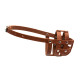 Намордник м'який "CoLLaR" №0 (спанієль) коричневий