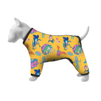 Вітровка для собак WAUDOG Clothes, малюнок "Рік та Морті 3", L50, В 70-74 см, С 47-50 см