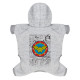 Комбінезон для собак WAUDOG Clothes малюнок "Чудо-жінка комікс", софтшелл, XS25, B 32-36 см, С 22-25 см