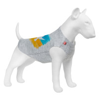 Майка для собак WAUDOG Clothes рисунок "Флаг", XS30, B 40-46 см, С 23-28 см
