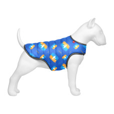 Курточка-накидка для собак WAUDOG Clothes, малюнок "Прапор", M, А 37 см, B 52-62 см, С 36-47 см