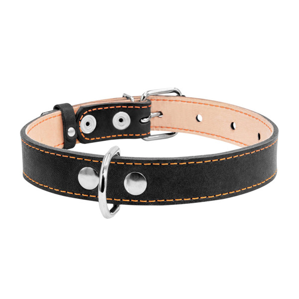 Нашийник "CoLLaR" подвійний (ширина 25мм, довжина 38-50см) чорний