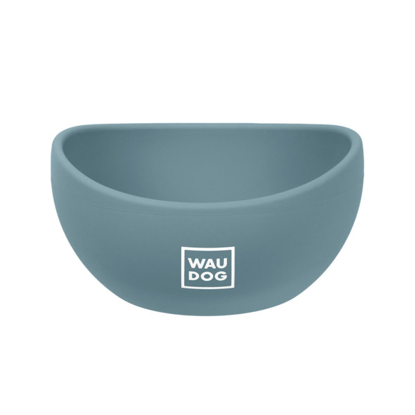 Миска WAUDOG Silicone, 250 мл сірий