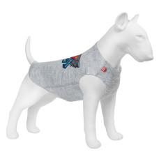 Майка для собак WAUDOG Clothes малюнок "Супермен, правда, справедливість", XS25, B 35-40 см, С 20-25 см